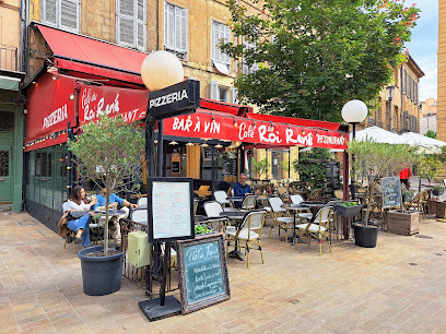 Pizza de Café du Roi René à Aix-en-Provence