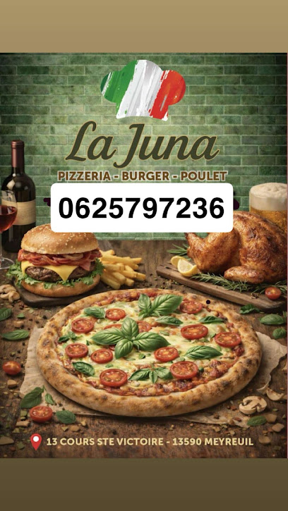 Pizza de Juna Pizza à Meyreuil