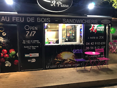 Pizza de L'escale à pizzas à Aix-en-Provence