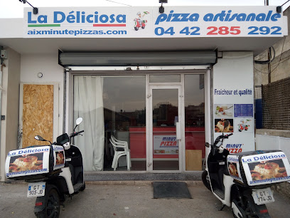 Pizza de La deliciosa - Minut' Pizza Aix à Aix-en-Provence