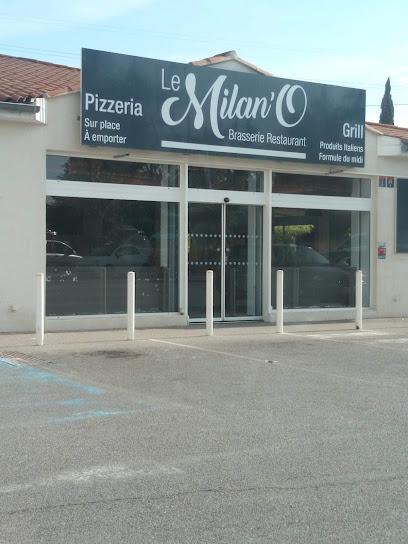 Pizza de Le Milan'O à Gardanne